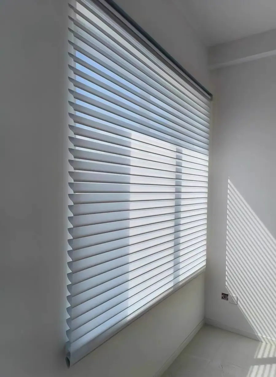 (patterned fabric swatch): Geometric-pattern fabric swatch for window curtains, stylish material for home decor